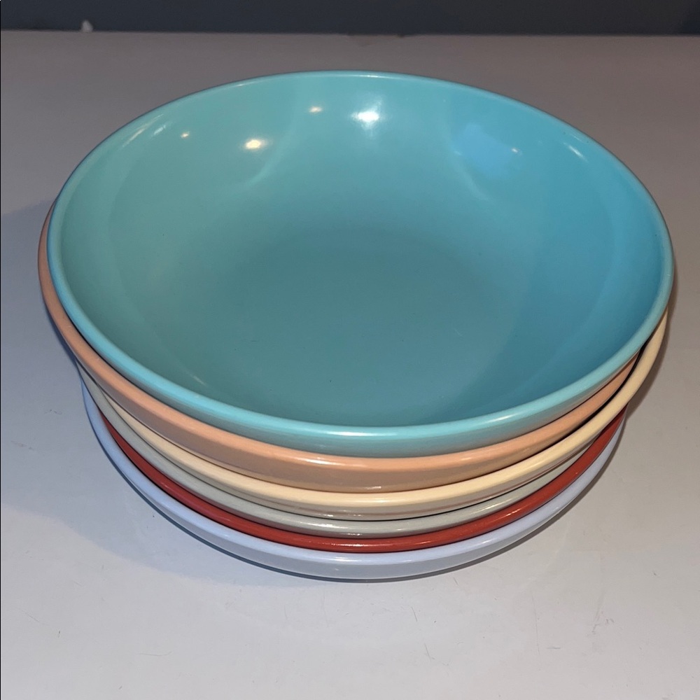 6 Vintage bowls Watertown Lifetime Ware